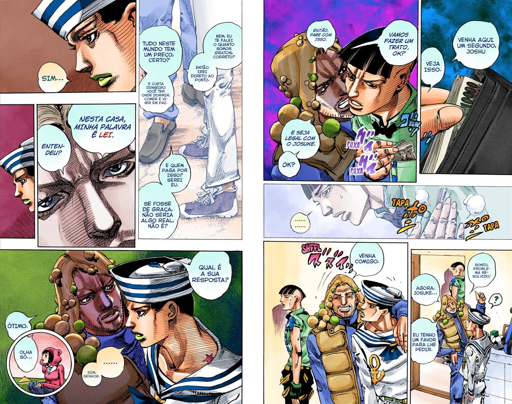 JoJo's Bizarre Adventure, Part 8: JoJolion - Digital Colored Comics Capítulo 7 Página 15