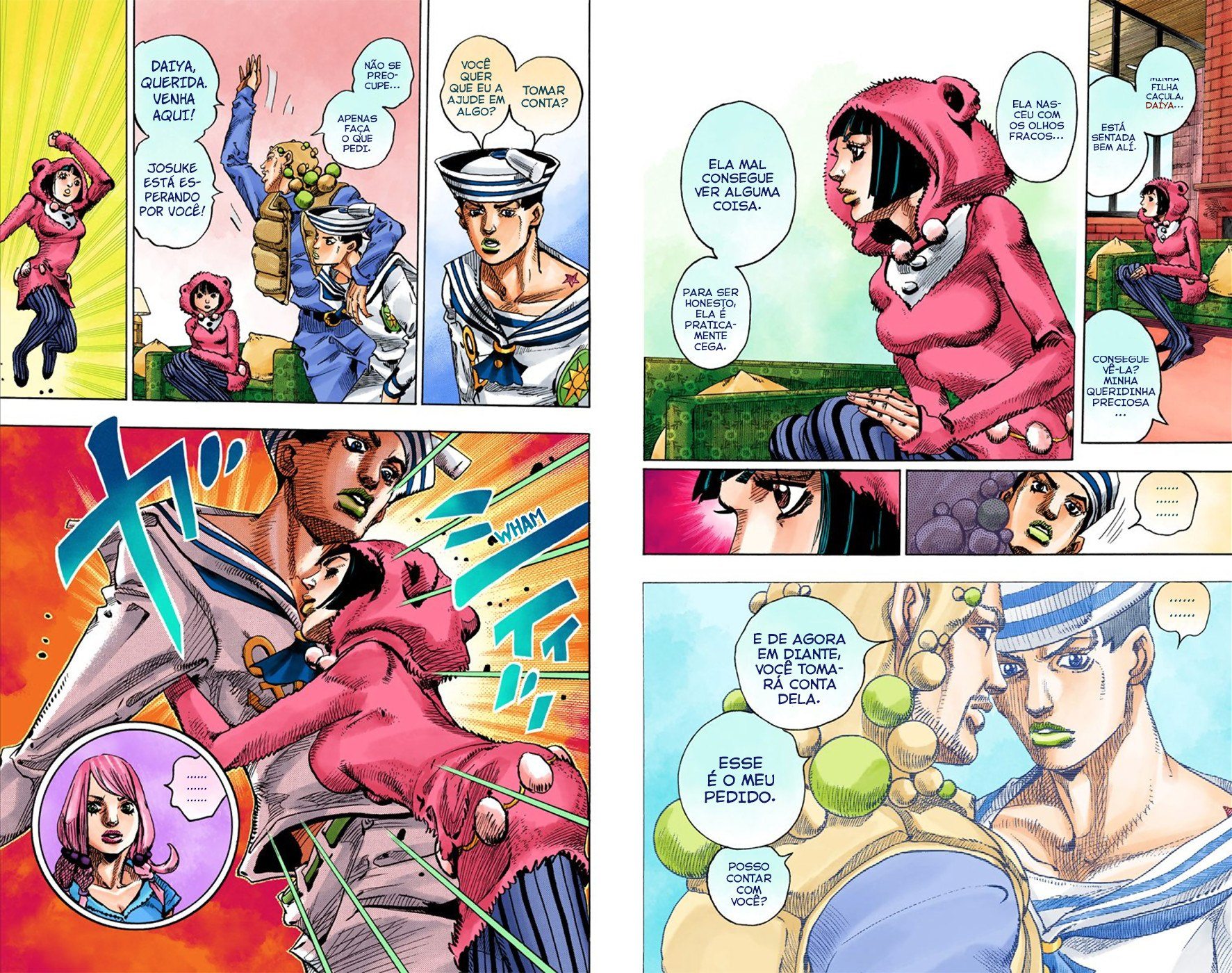 JoJo's Bizarre Adventure, Part 8: JoJolion - Digital Colored Comics Capítulo 7 Página 16