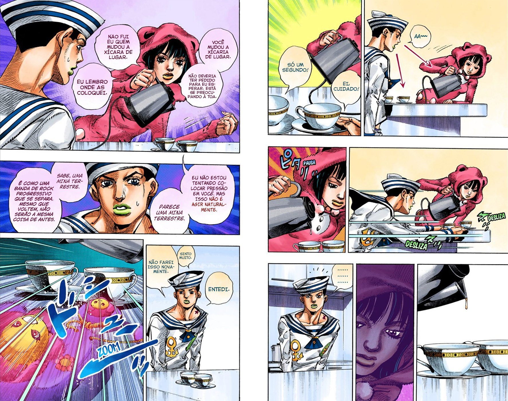 JoJo's Bizarre Adventure, Part 8: JoJolion - Digital Colored Comics Capítulo 7 Página 23