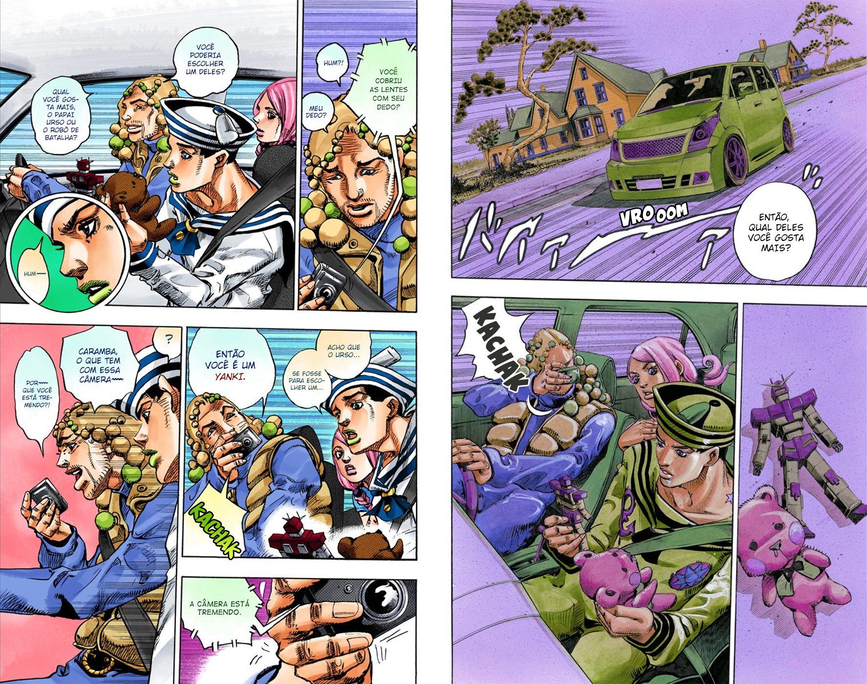 JoJo's Bizarre Adventure, Part 8: JoJolion - Digital Colored Comics Capítulo 7 Página 4