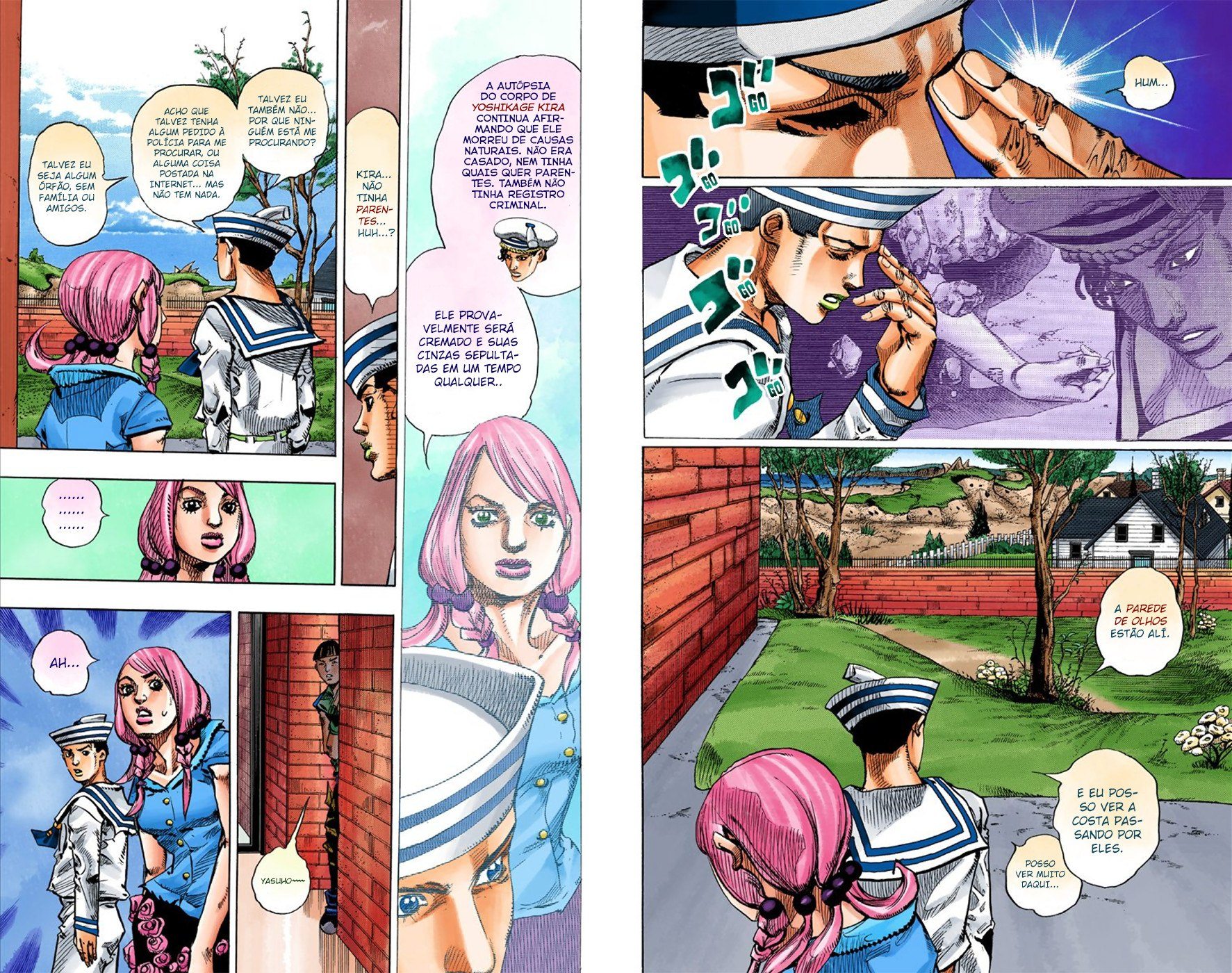 JoJo's Bizarre Adventure, Part 8: JoJolion - Digital Colored Comics Capítulo 7 Página 8