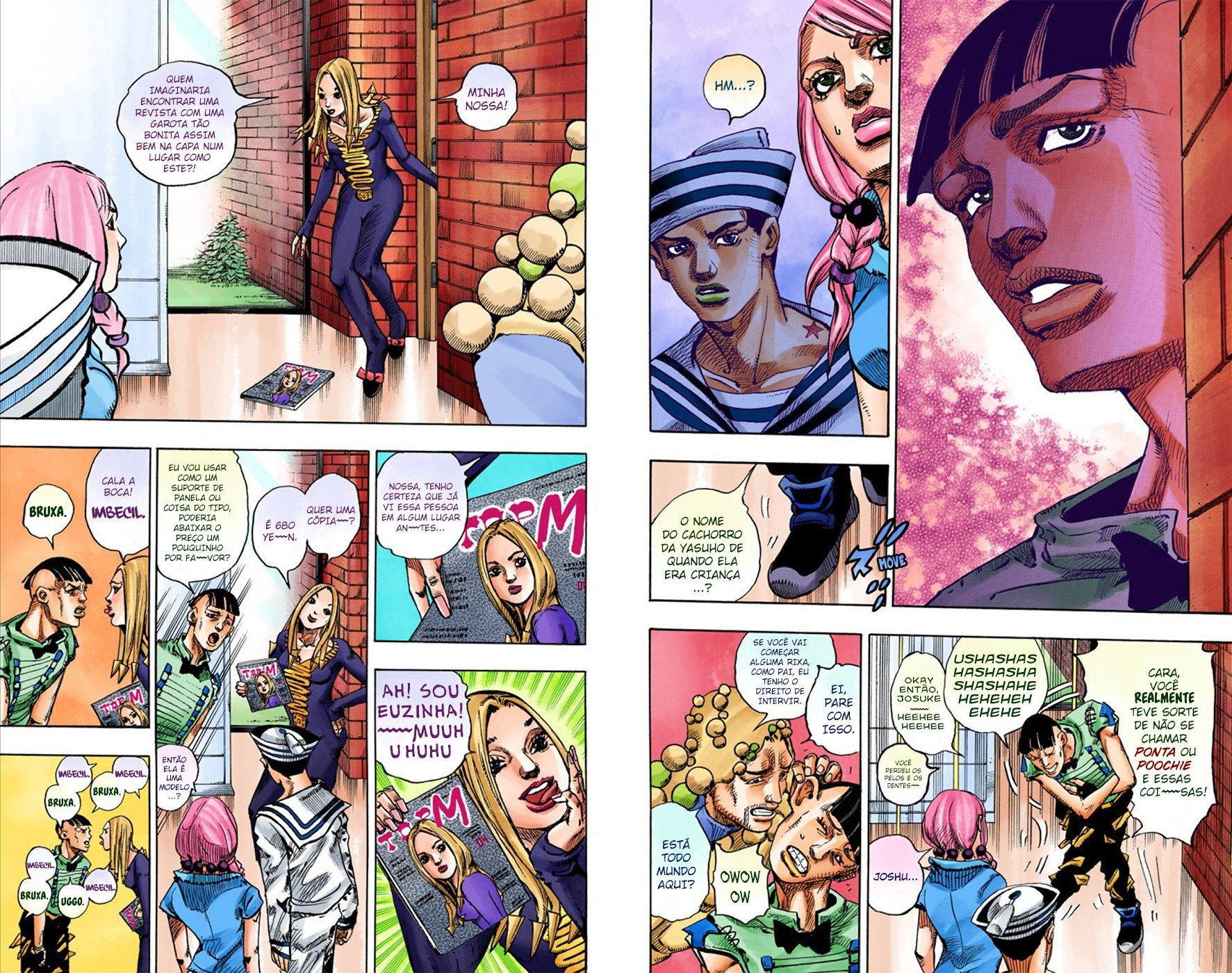 JoJo's Bizarre Adventure, Part 8: JoJolion - Digital Colored Comics Capítulo 7 Página 9