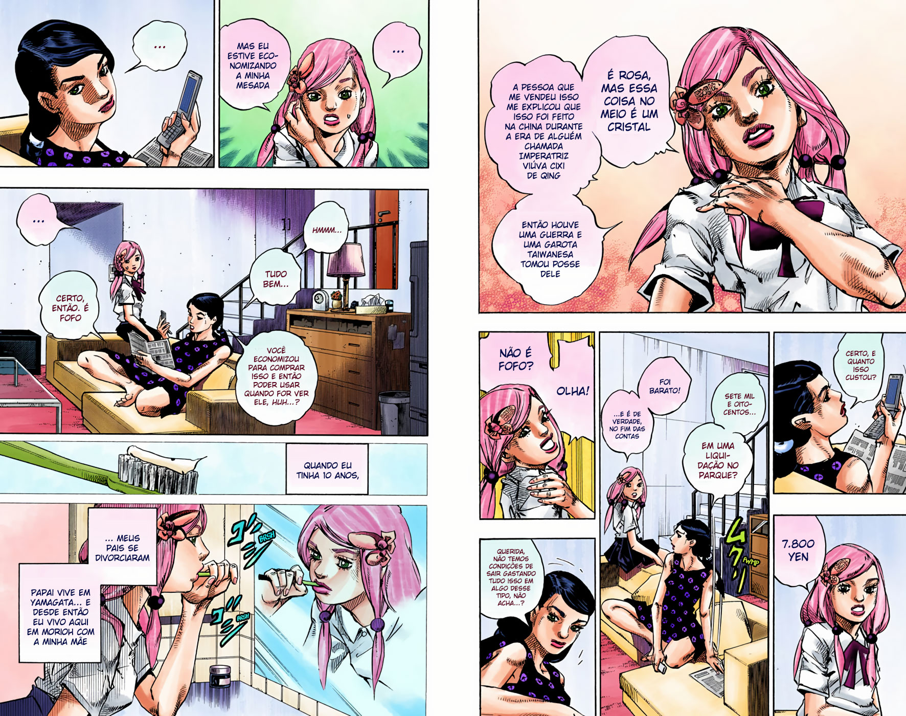 JoJo's Bizarre Adventure, Part 8: JoJolion - Digital Colored Comics Capítulo 71 Página 10