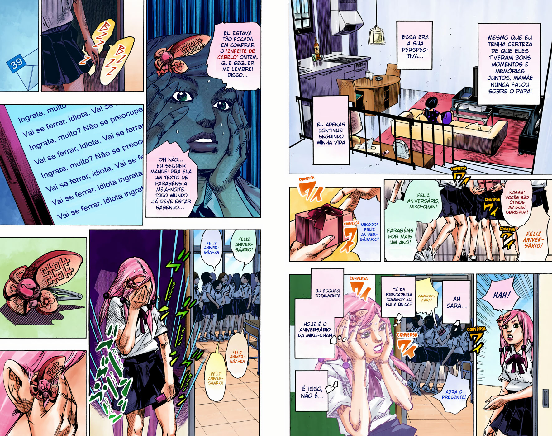 JoJo's Bizarre Adventure, Part 8: JoJolion - Digital Colored Comics Capítulo 71 Página 11