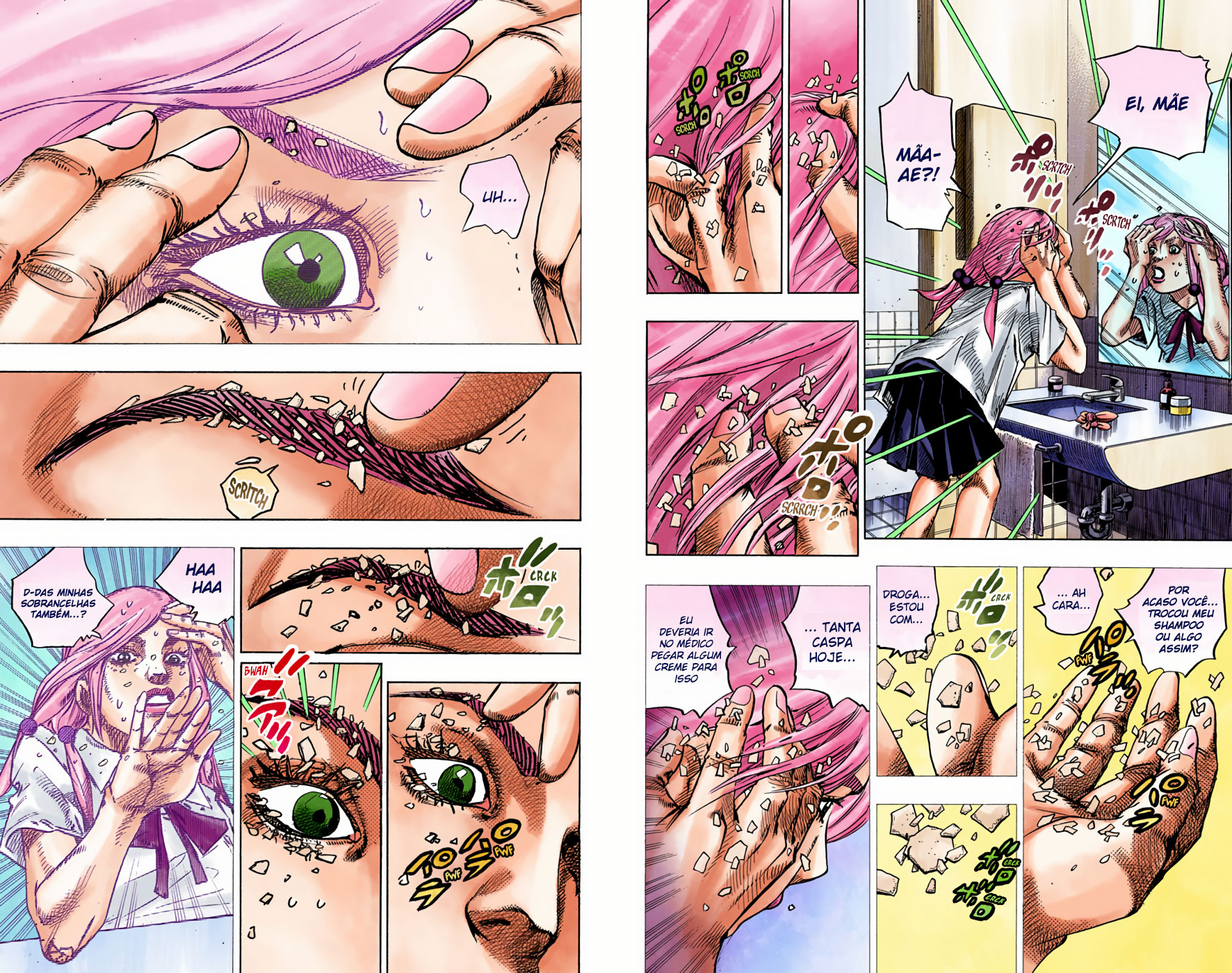 JoJo's Bizarre Adventure, Part 8: JoJolion - Digital Colored Comics Capítulo 71 Página 12