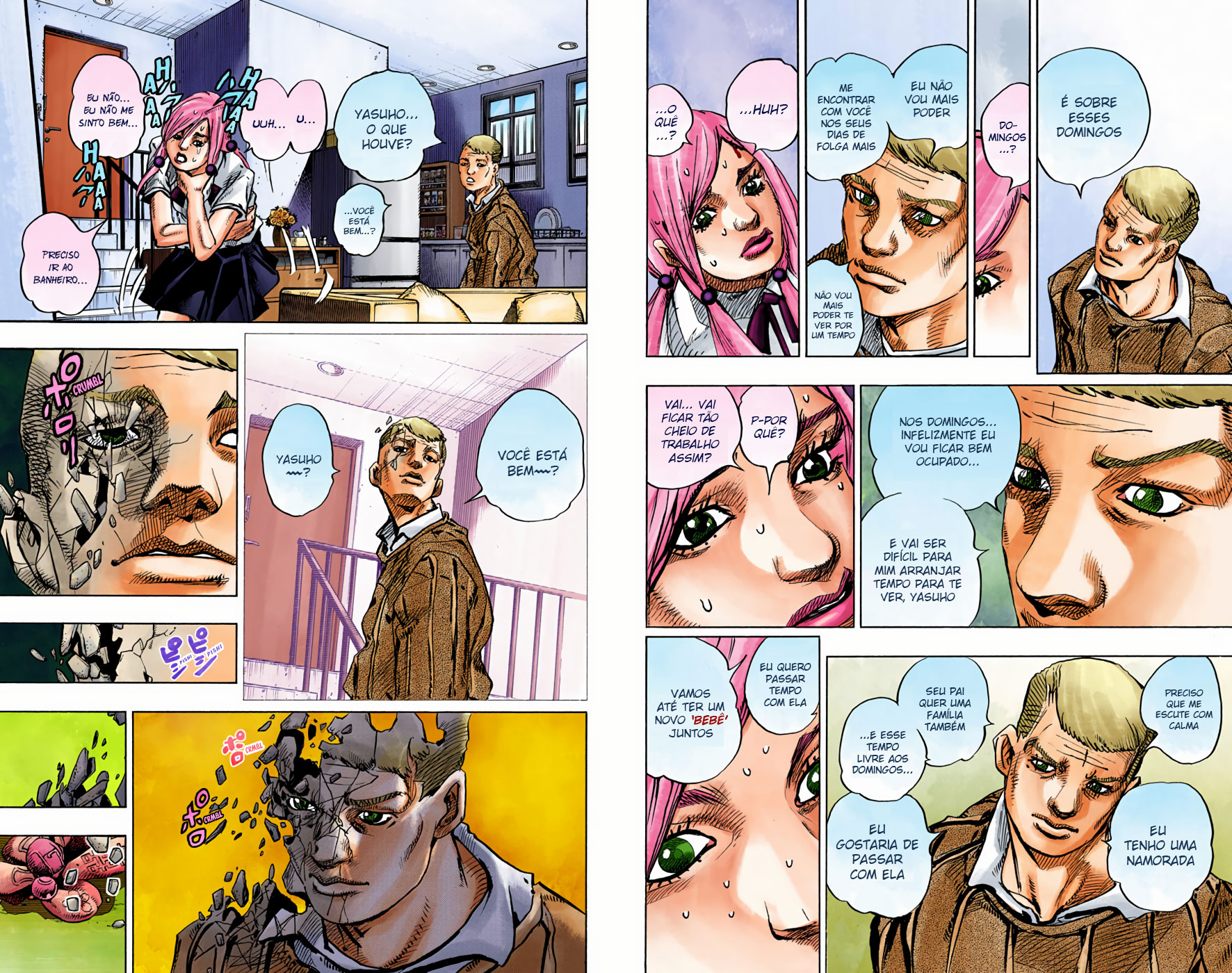 JoJo's Bizarre Adventure, Part 8: JoJolion - Digital Colored Comics Capítulo 71 Página 21