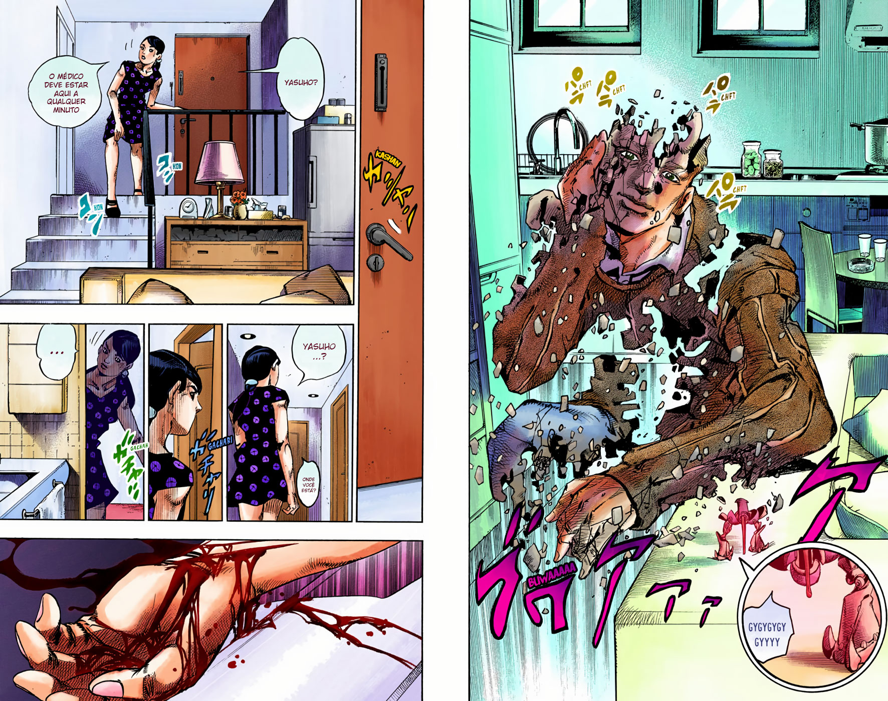 JoJo's Bizarre Adventure, Part 8: JoJolion - Digital Colored Comics Capítulo 71 Página 22