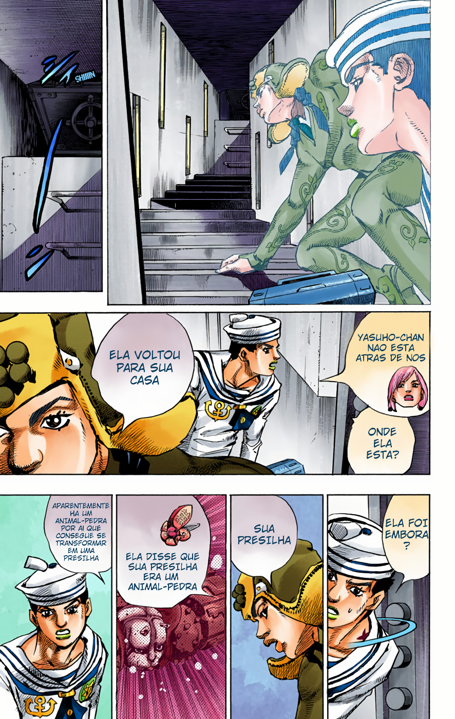 JoJo's Bizarre Adventure, Part 8: JoJolion - Digital Colored Comics Capítulo 72 Página 16