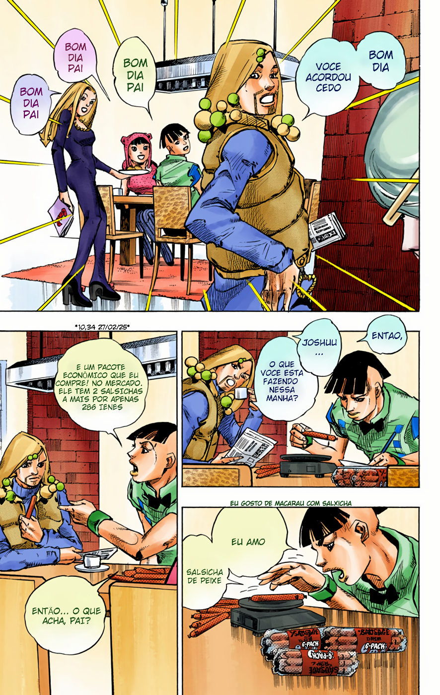 JoJo's Bizarre Adventure, Part 8: JoJolion - Digital Colored Comics Capítulo 72 Página 3
