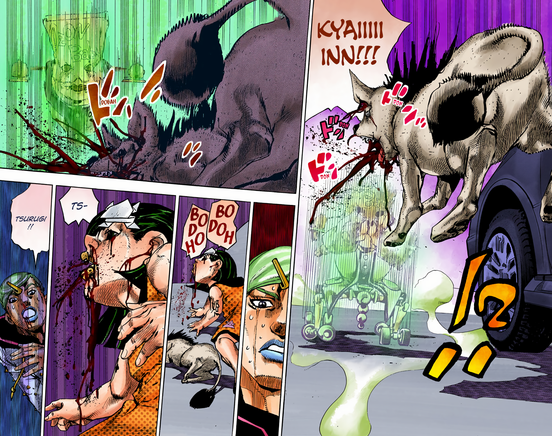 JoJo's Bizarre Adventure, Part 8: JoJolion - Digital Colored Comics Capítulo 72 Página 35