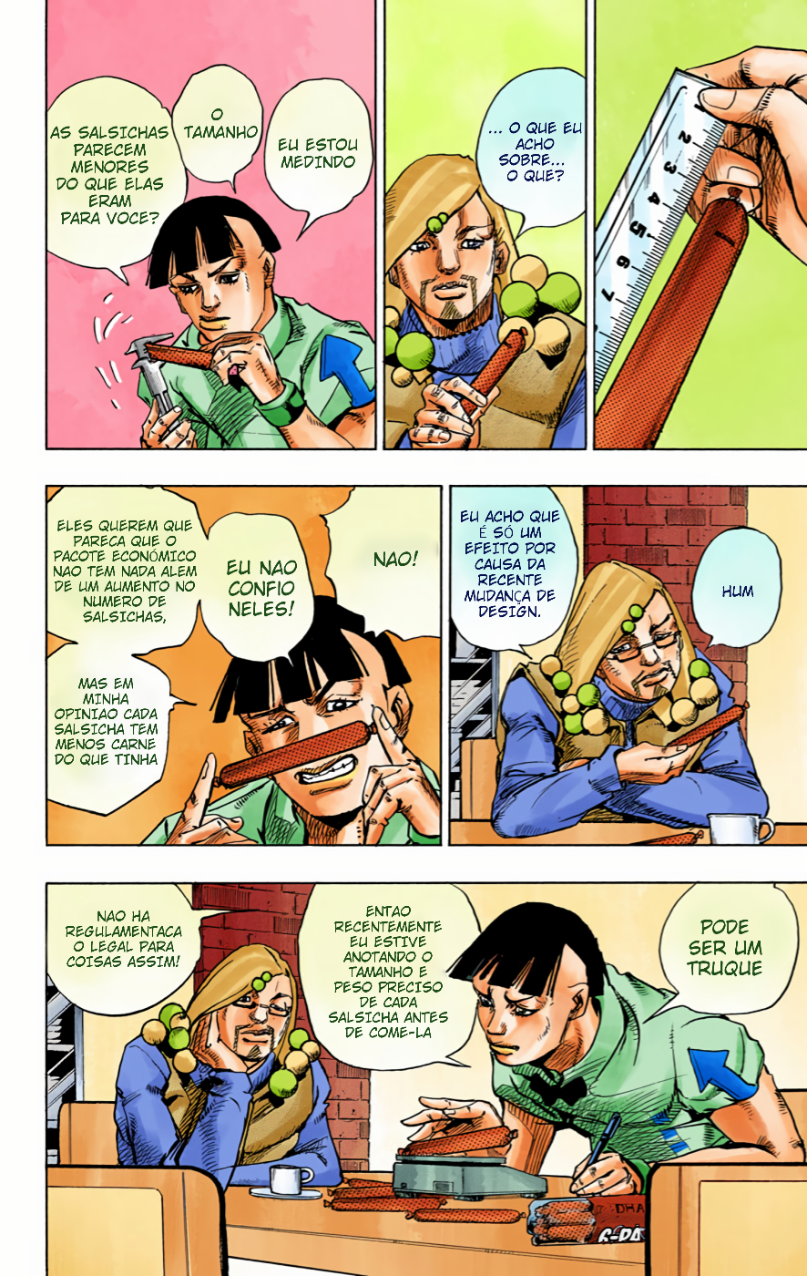 JoJo's Bizarre Adventure, Part 8: JoJolion - Digital Colored Comics Capítulo 72 Página 4