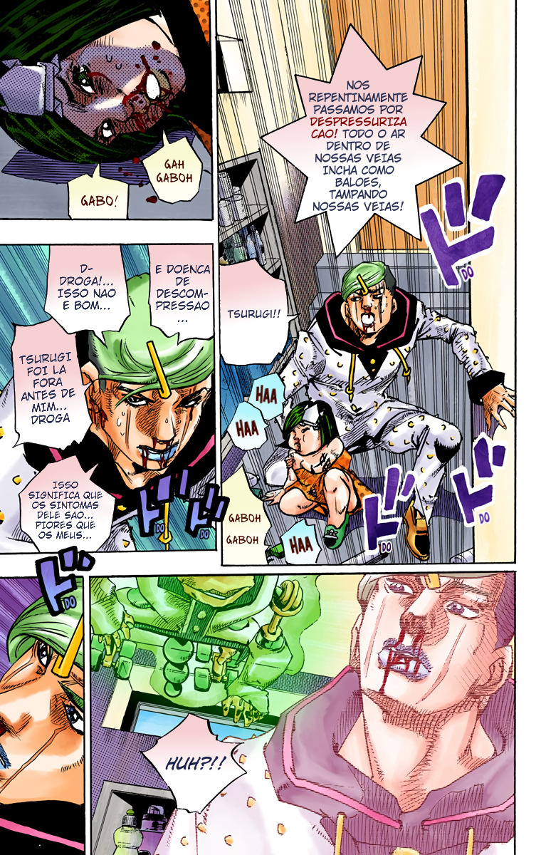 JoJo's Bizarre Adventure, Part 8: JoJolion - Digital Colored Comics Capítulo 73 Página 16