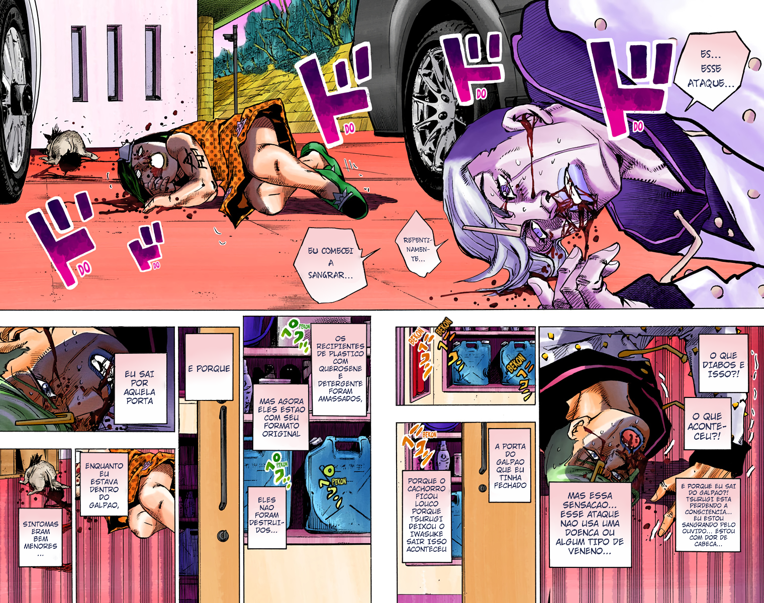 JoJo's Bizarre Adventure, Part 8: JoJolion - Digital Colored Comics Capítulo 73 Página 8