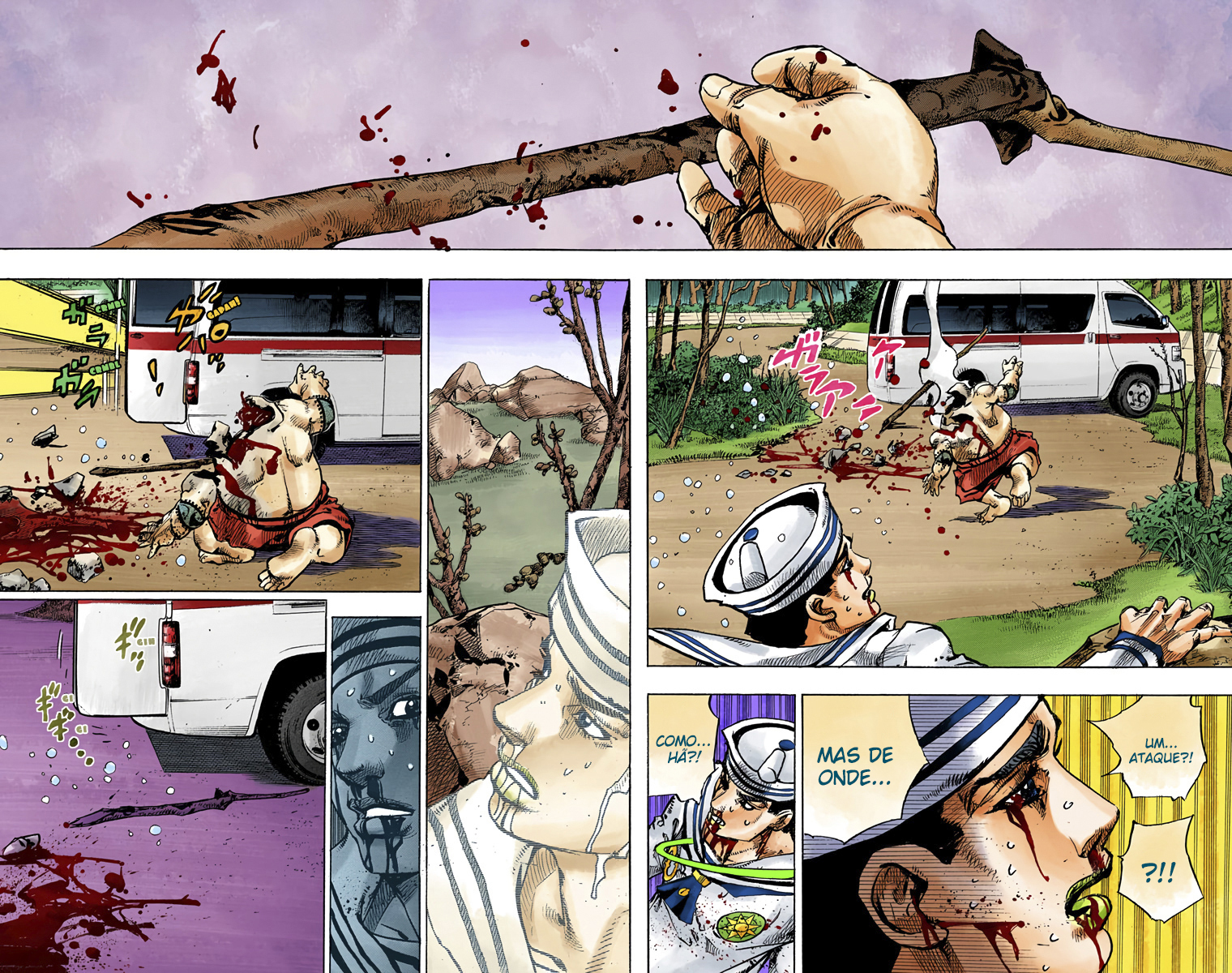 JoJo's Bizarre Adventure, Part 8: JoJolion - Digital Colored Comics Capítulo 76 Página 16