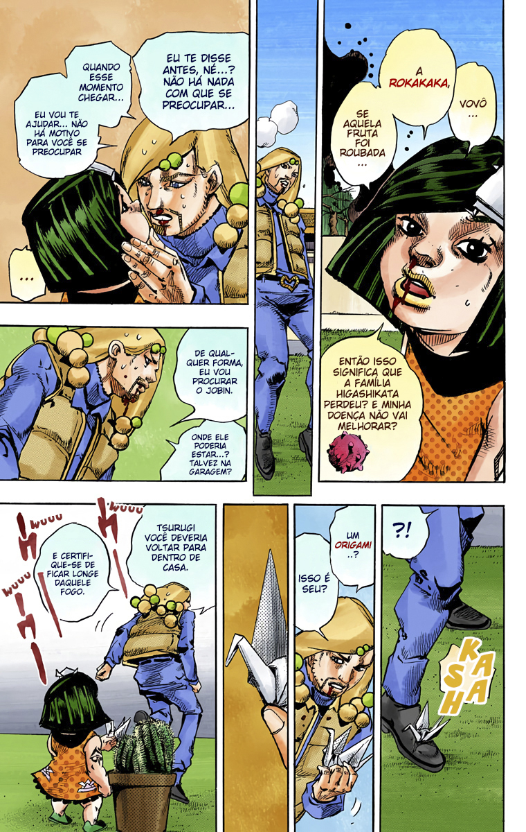 JoJo's Bizarre Adventure, Part 8: JoJolion - Digital Colored Comics Capítulo 76 Página 24