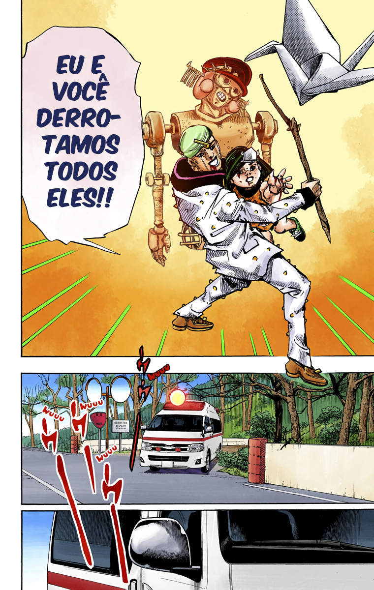 JoJo's Bizarre Adventure, Part 8: JoJolion - Digital Colored Comics Capítulo 76 Página 27