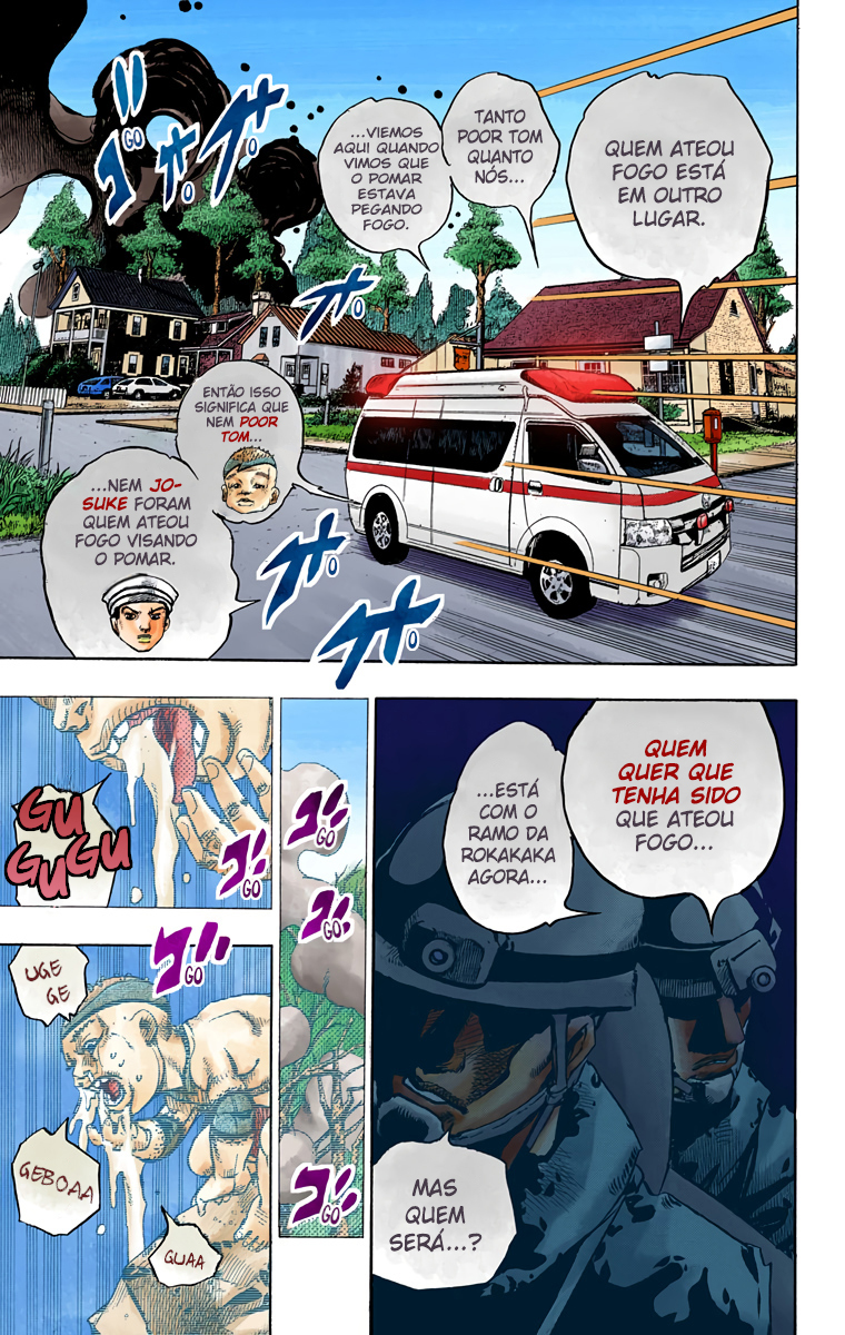 JoJo's Bizarre Adventure, Part 8: JoJolion - Digital Colored Comics Capítulo 76 Página 30