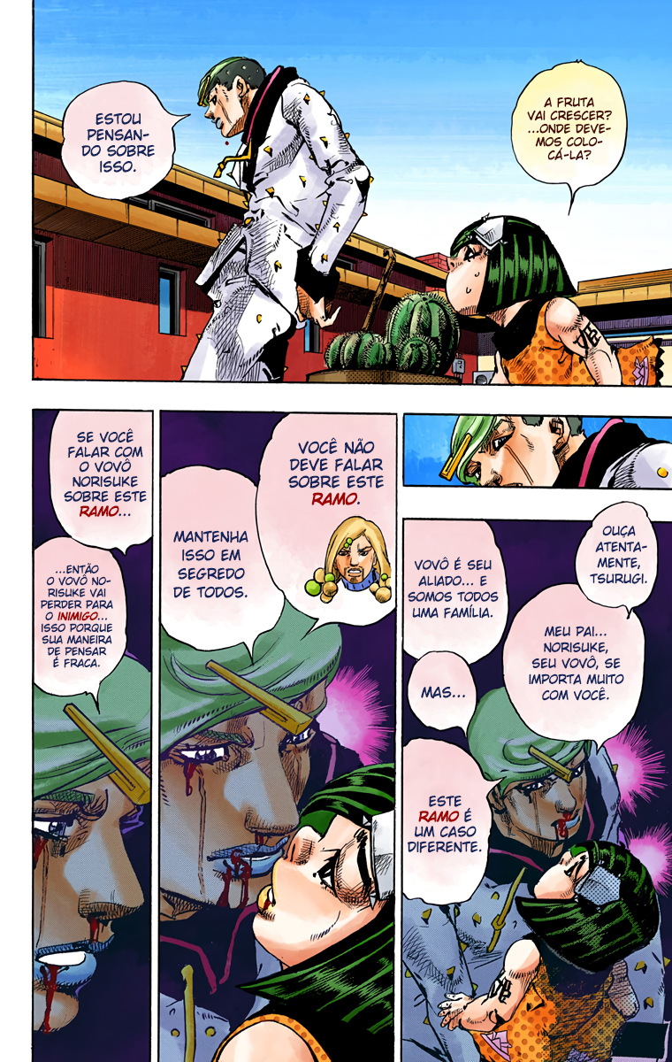JoJo's Bizarre Adventure, Part 8: JoJolion - Digital Colored Comics Capítulo 76 Página 35