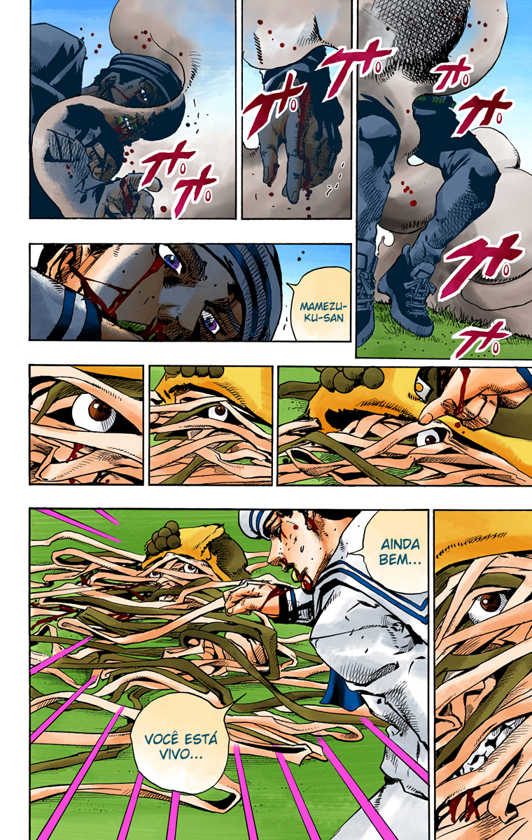 JoJo's Bizarre Adventure, Part 8: JoJolion - Digital Colored Comics Capítulo 76 Página 37