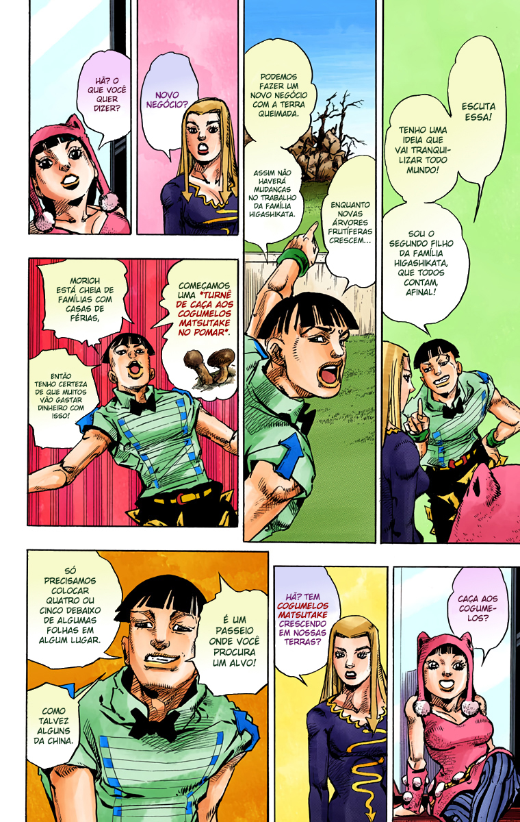 JoJo's Bizarre Adventure, Part 8: JoJolion - Digital Colored Comics Capítulo 77 Página 10