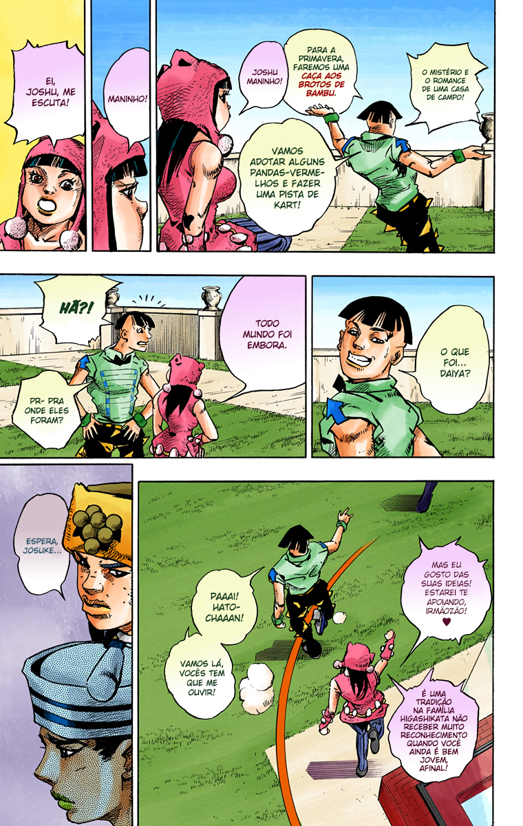 JoJo's Bizarre Adventure, Part 8: JoJolion - Digital Colored Comics Capítulo 77 Página 11