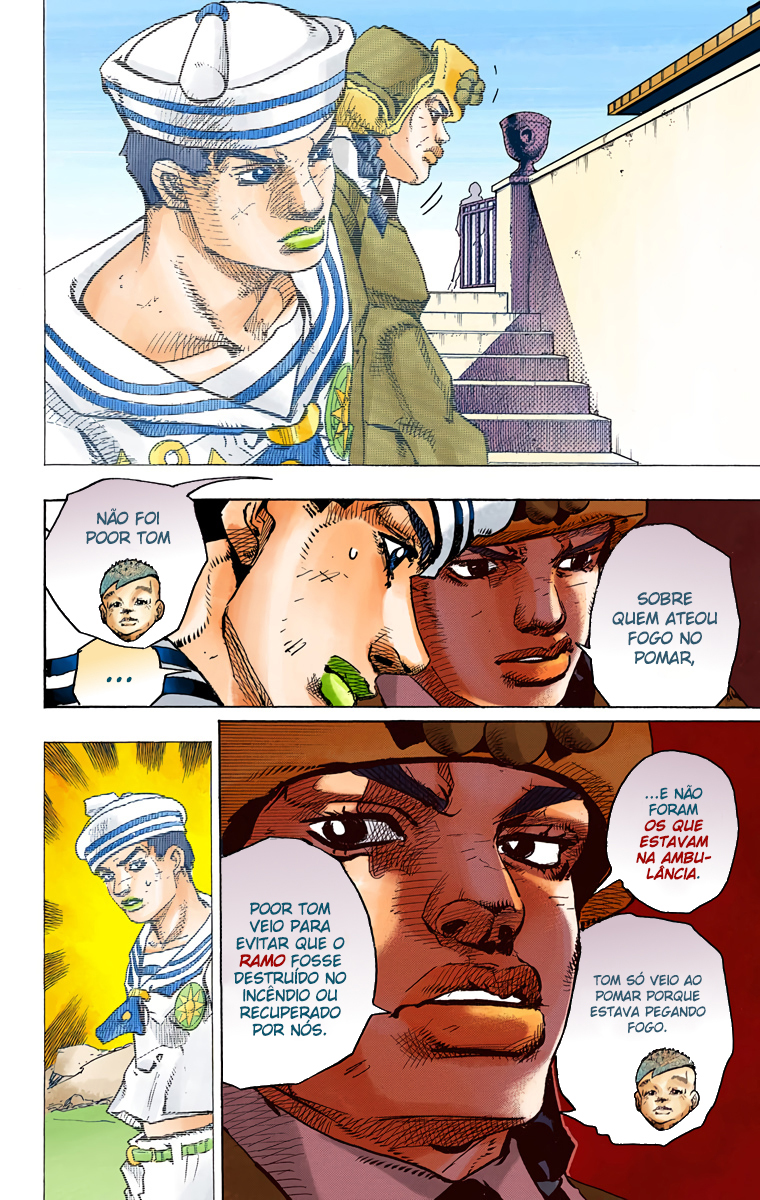 JoJo's Bizarre Adventure, Part 8: JoJolion - Digital Colored Comics Capítulo 77 Página 12