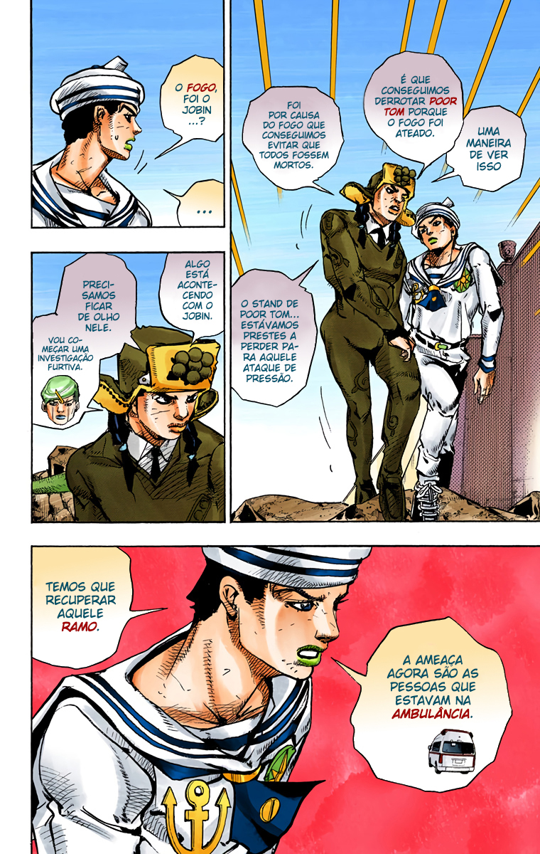 JoJo's Bizarre Adventure, Part 8: JoJolion - Digital Colored Comics Capítulo 77 Página 14