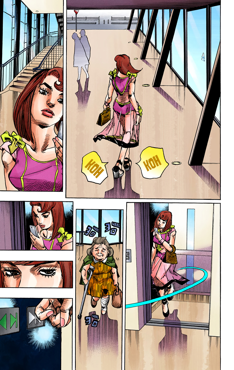 JoJo's Bizarre Adventure, Part 8: JoJolion - Digital Colored Comics Capítulo 77 Página 17