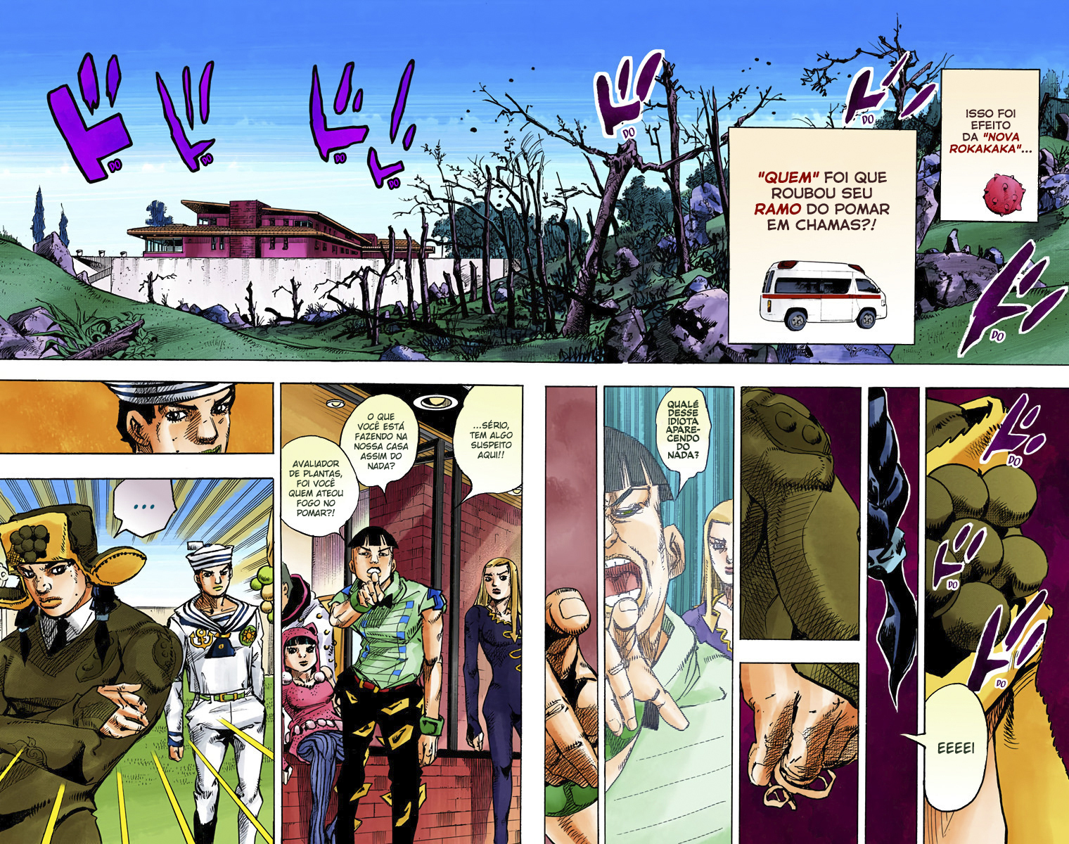 JoJo's Bizarre Adventure, Part 8: JoJolion - Digital Colored Comics Capítulo 77 Página 4