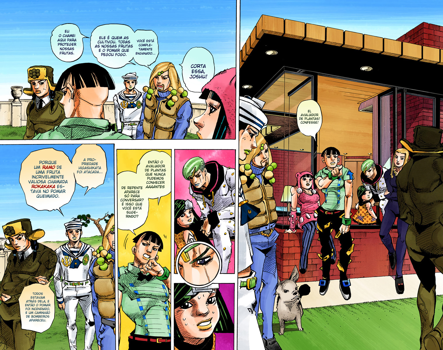 JoJo's Bizarre Adventure, Part 8: JoJolion - Digital Colored Comics Capítulo 77 Página 5