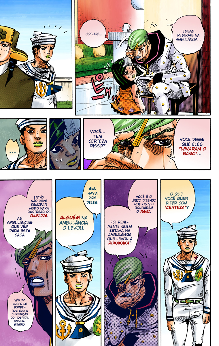 JoJo's Bizarre Adventure, Part 8: JoJolion - Digital Colored Comics Capítulo 77 Página 7