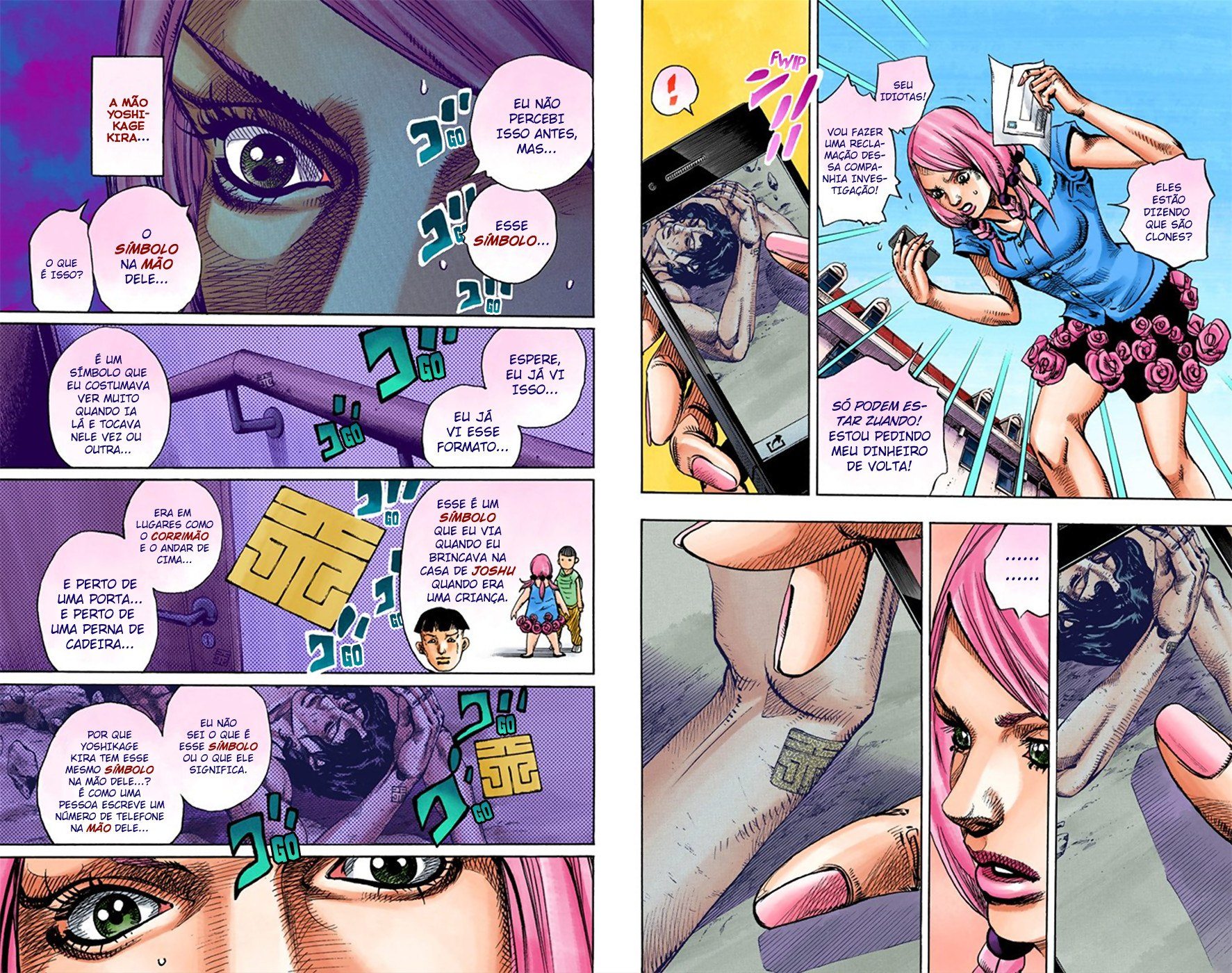 JoJo's Bizarre Adventure, Part 8: JoJolion - Digital Colored Comics Capítulo 8 Página 21