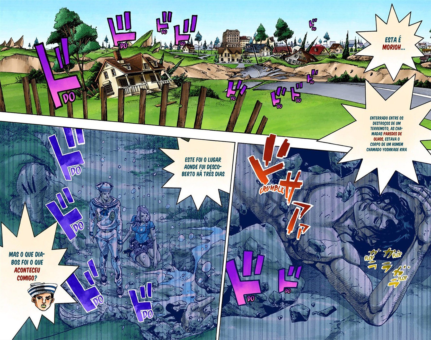 JoJo's Bizarre Adventure, Part 8: JoJolion - Digital Colored Comics Capítulo 8 Página 3