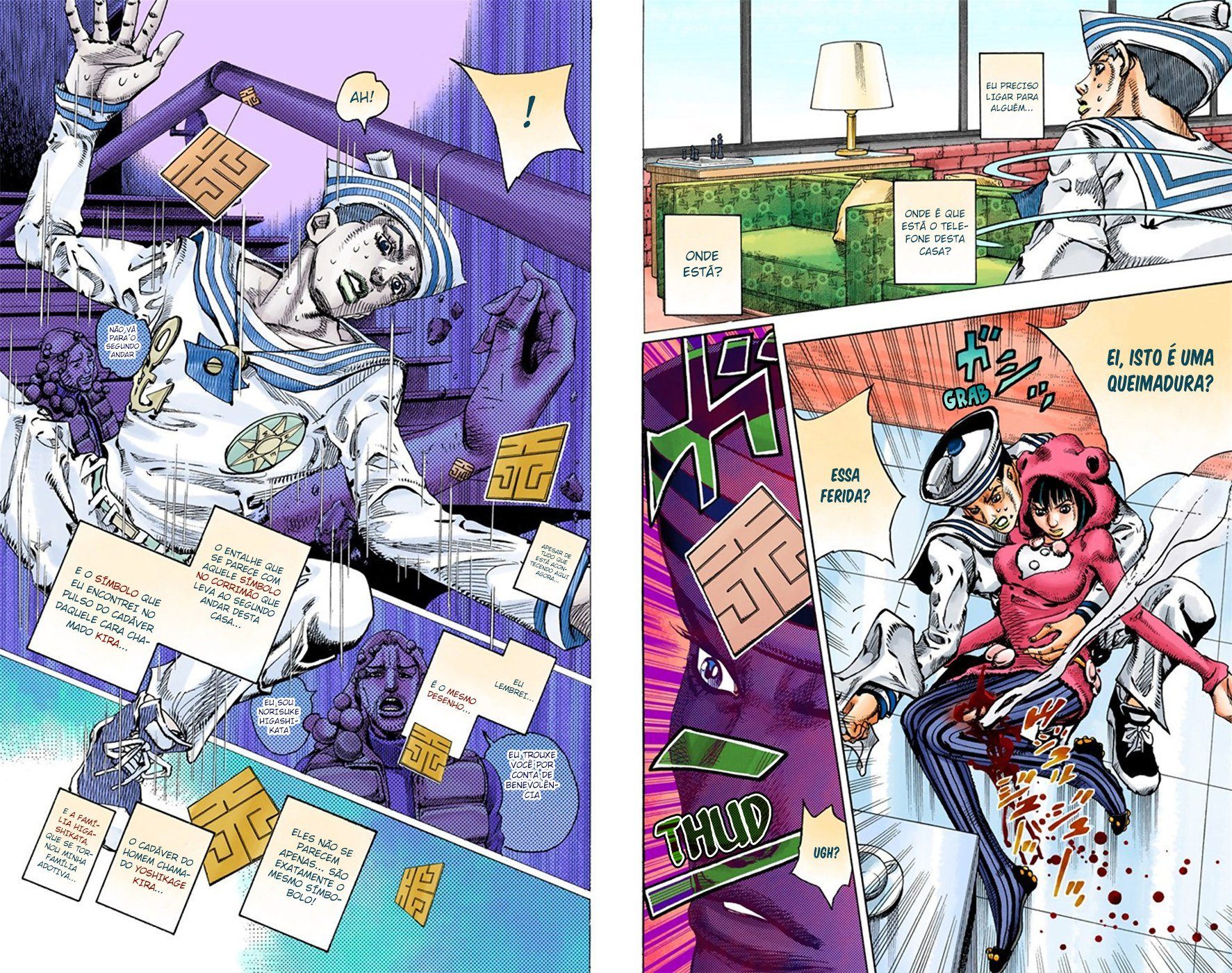 JoJo's Bizarre Adventure, Part 8: JoJolion - Digital Colored Comics Capítulo 8 Página 5