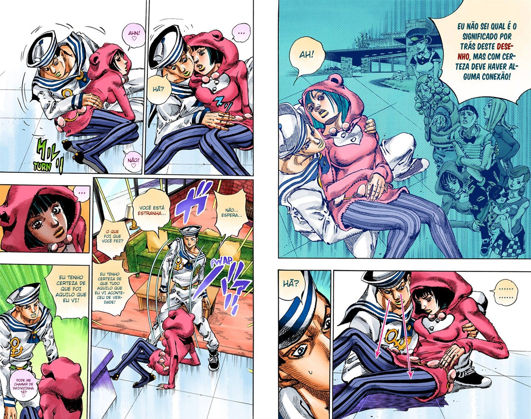 JoJo's Bizarre Adventure, Part 8: JoJolion - Digital Colored Comics Capítulo 8 Página 6