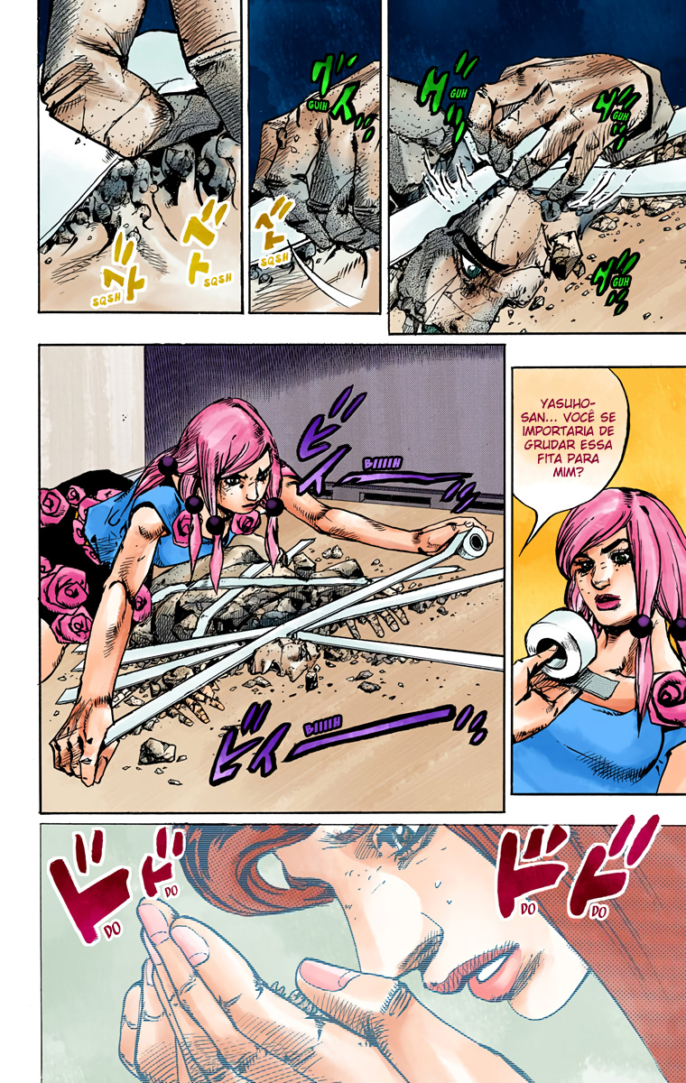 JoJo's Bizarre Adventure, Part 8: JoJolion - Digital Colored Comics Capítulo 81 Página 12