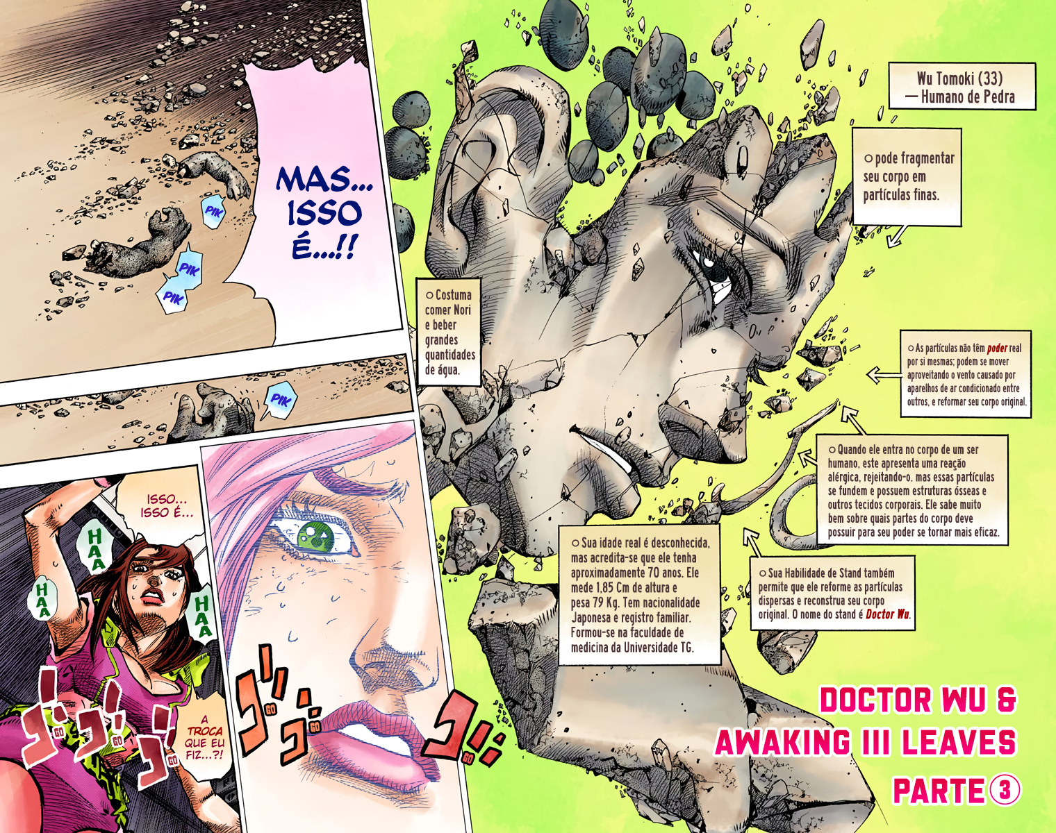 JoJo's Bizarre Adventure, Part 8: JoJolion - Digital Colored Comics Capítulo 81 Página 2