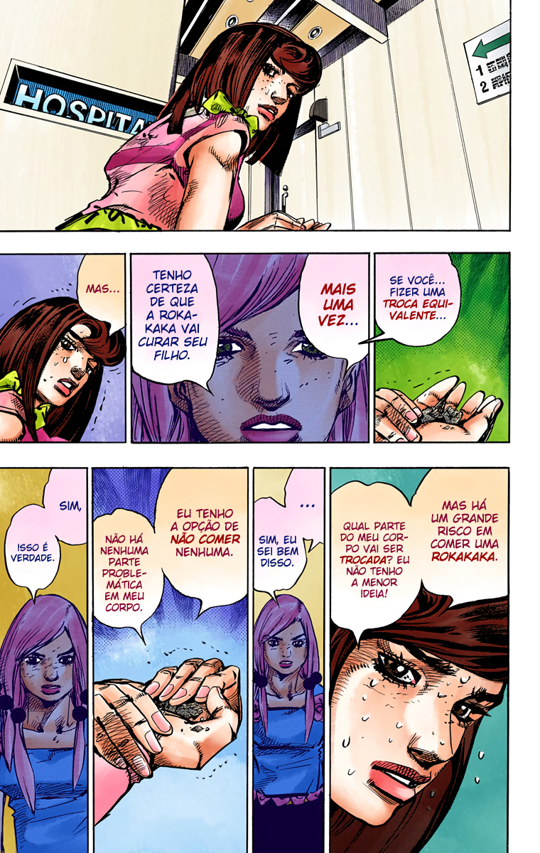 JoJo's Bizarre Adventure, Part 8: JoJolion - Digital Colored Comics Capítulo 81 Página 21