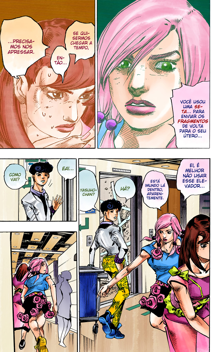 JoJo's Bizarre Adventure, Part 8: JoJolion - Digital Colored Comics Capítulo 81 Página 23