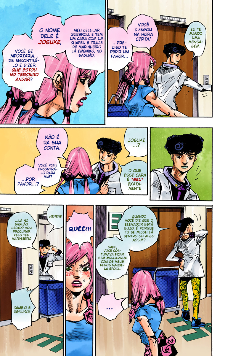 JoJo's Bizarre Adventure, Part 8: JoJolion - Digital Colored Comics Capítulo 81 Página 25