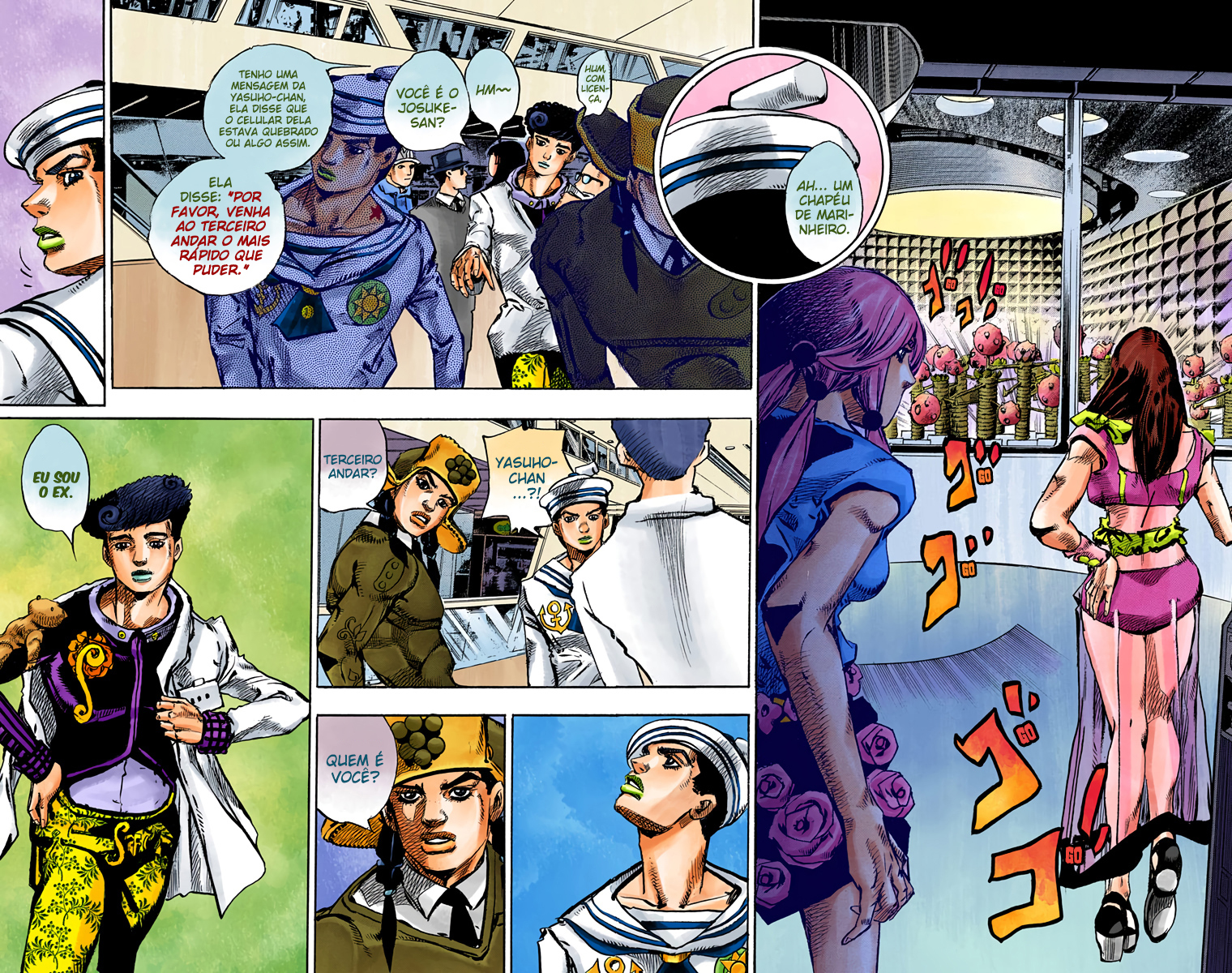 JoJo's Bizarre Adventure, Part 8: JoJolion - Digital Colored Comics Capítulo 81 Página 38