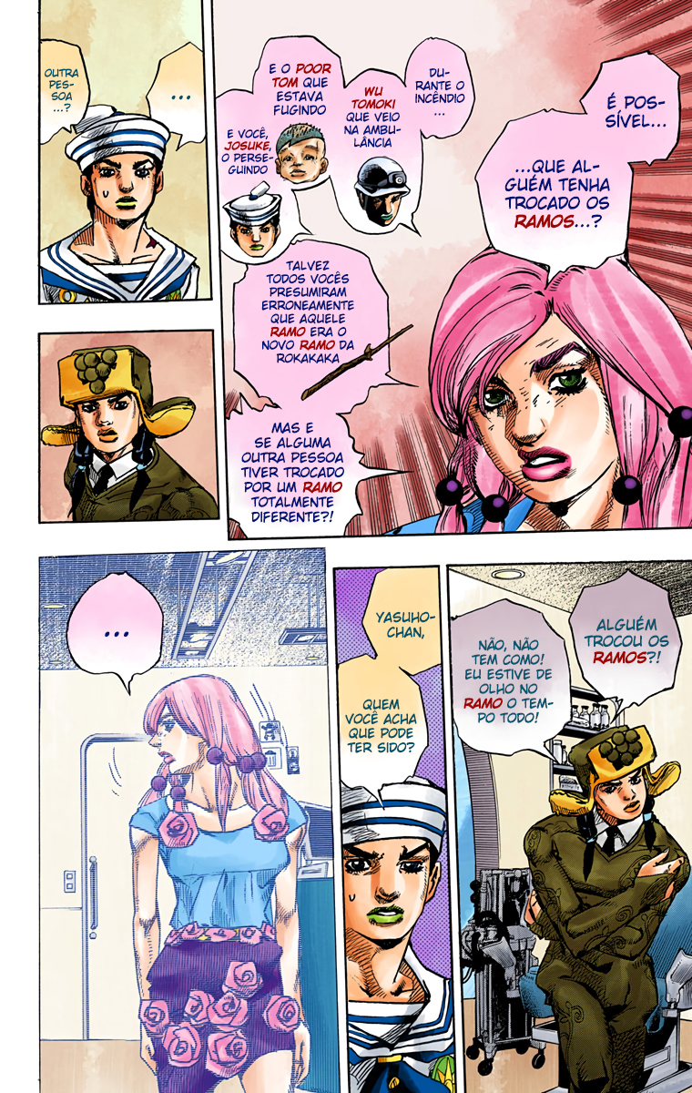 JoJo's Bizarre Adventure, Part 8: JoJolion - Digital Colored Comics Capítulo 82 Página 34