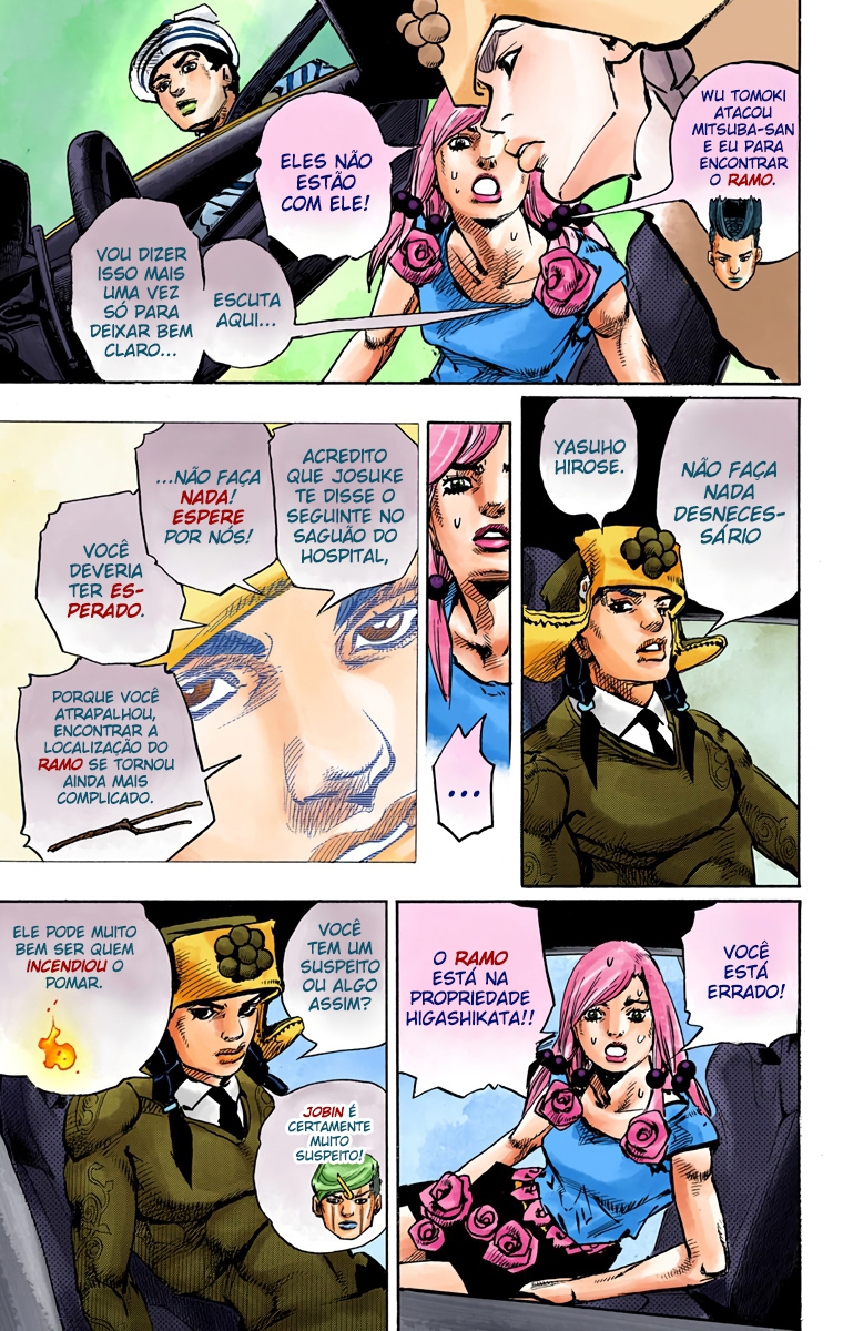 JoJo's Bizarre Adventure, Part 8: JoJolion - Digital Colored Comics Capítulo 83 Página 13