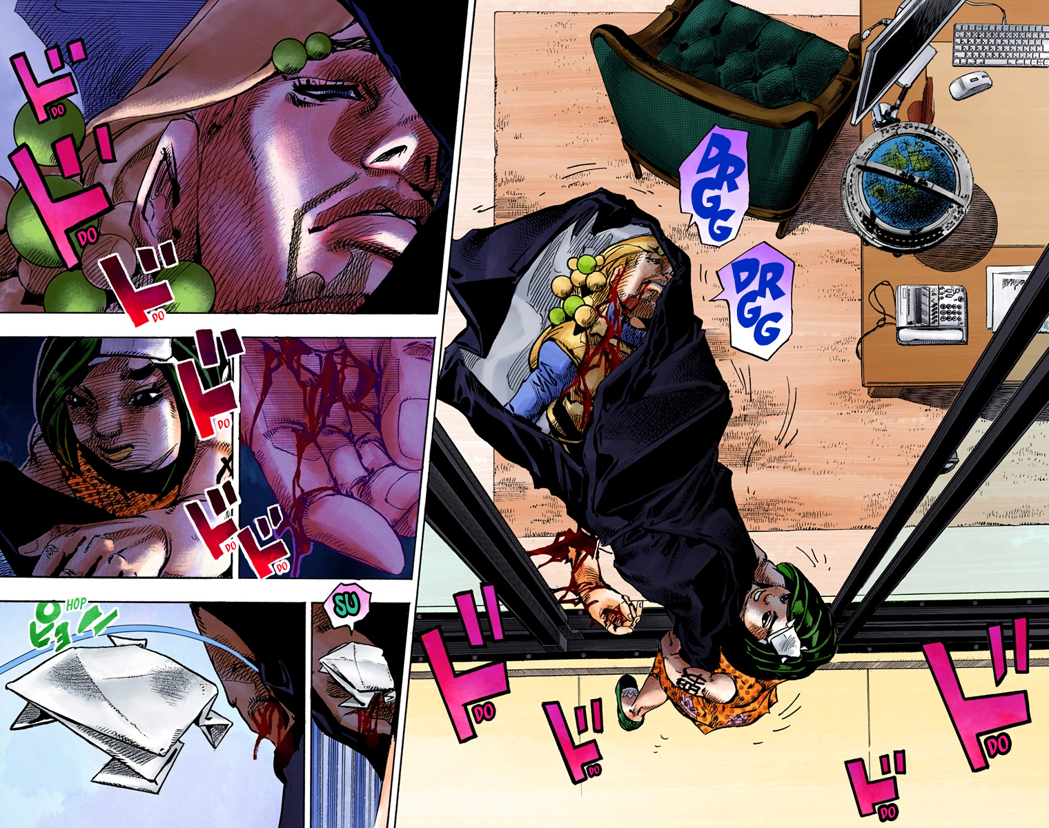 JoJo's Bizarre Adventure, Part 8: JoJolion - Digital Colored Comics Capítulo 83 Página 32