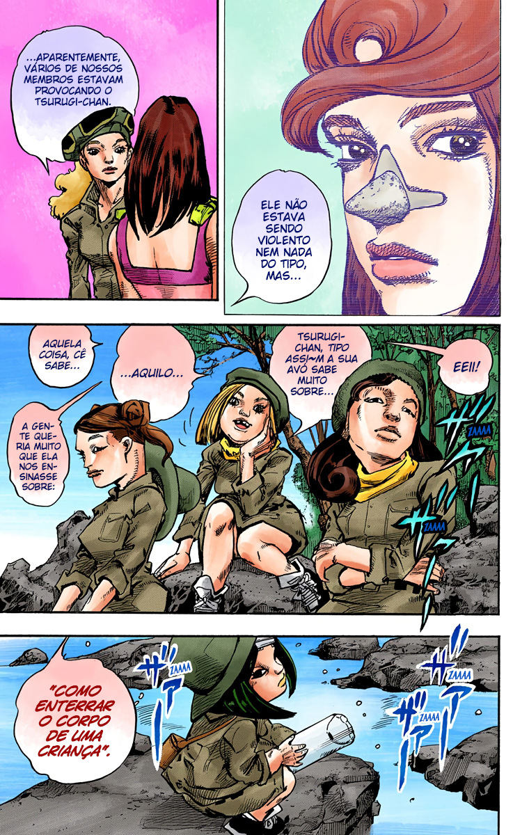 JoJo's Bizarre Adventure, Part 8: JoJolion - Digital Colored Comics Capítulo 83 Página 38