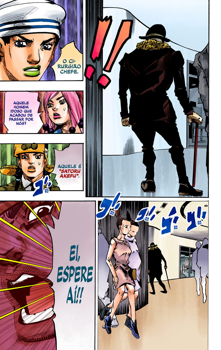 JoJo's Bizarre Adventure, Part 8: JoJolion - Digital Colored Comics Capítulo 84 Página 12