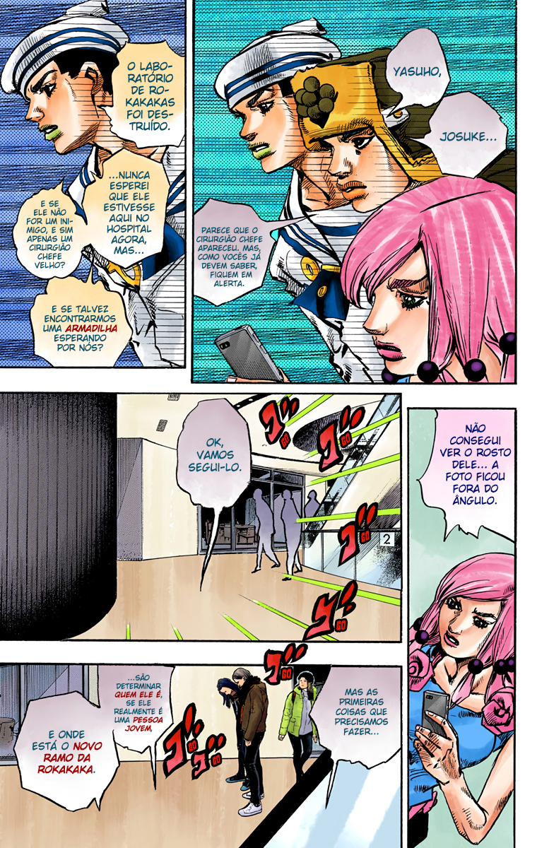 JoJo's Bizarre Adventure, Part 8: JoJolion - Digital Colored Comics Capítulo 84 Página 14