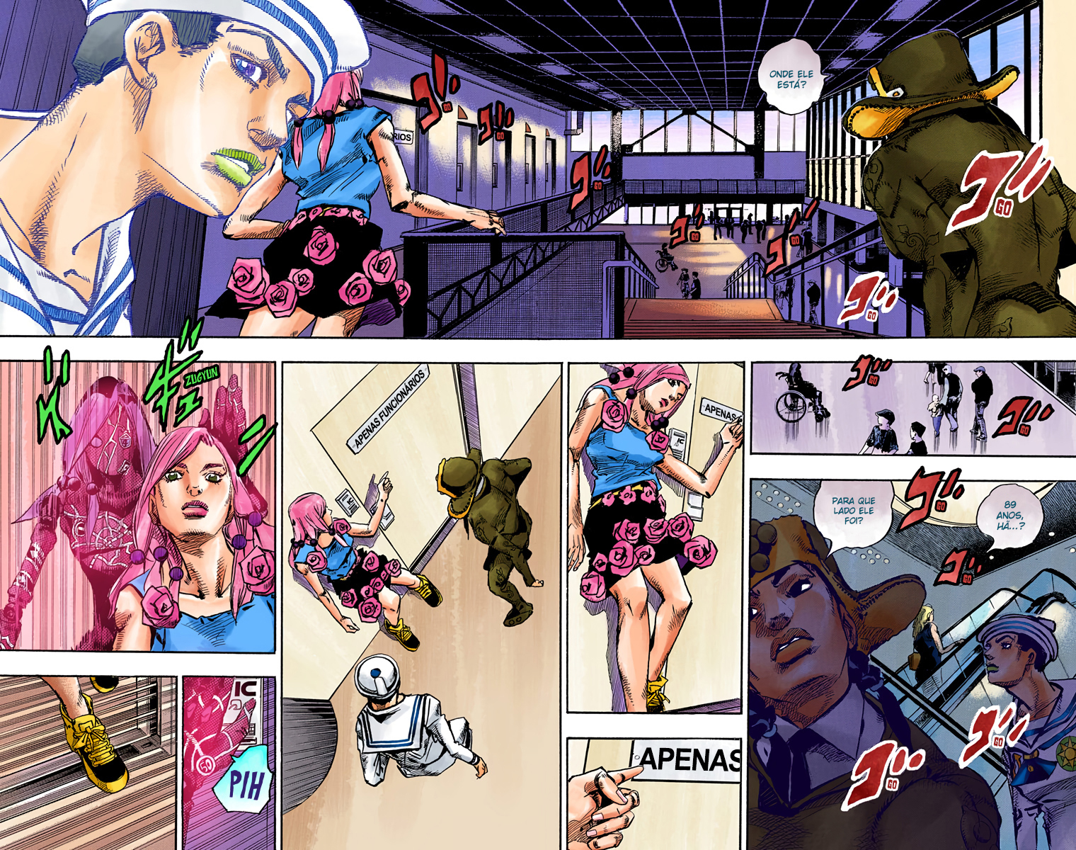 JoJo's Bizarre Adventure, Part 8: JoJolion - Digital Colored Comics Capítulo 84 Página 15