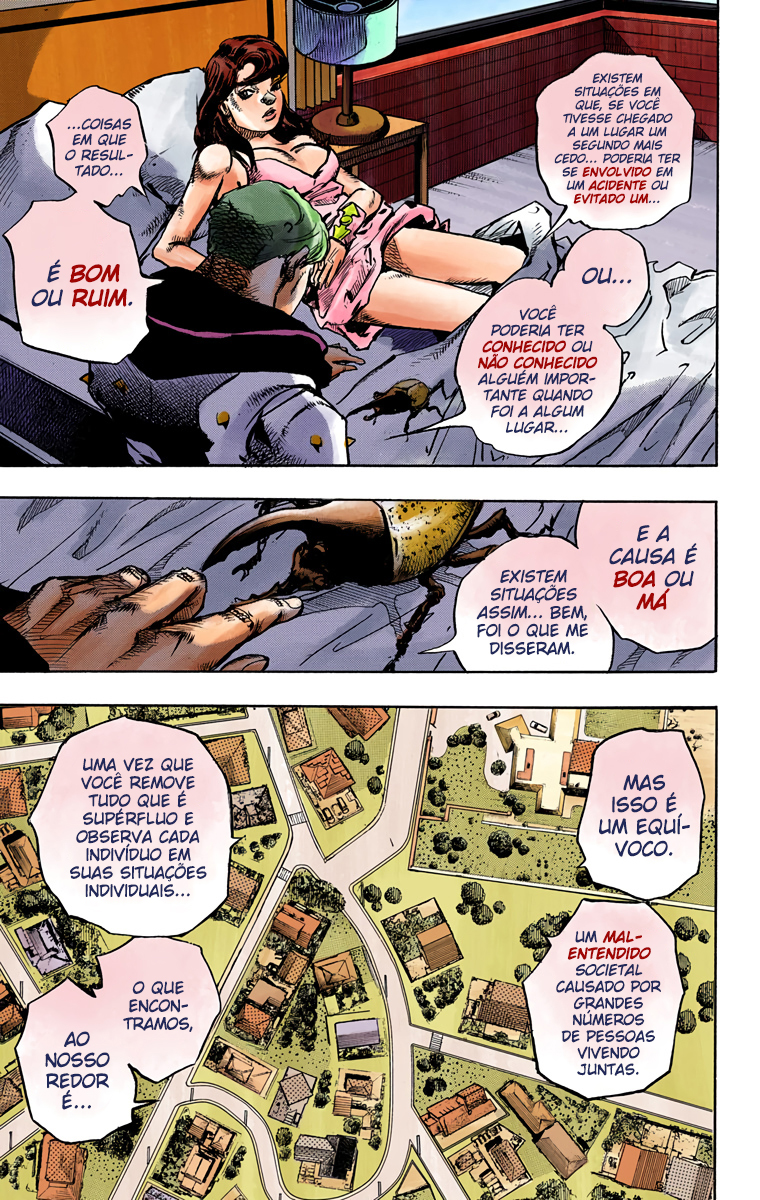 JoJo's Bizarre Adventure, Part 8: JoJolion - Digital Colored Comics Capítulo 85 Página 10