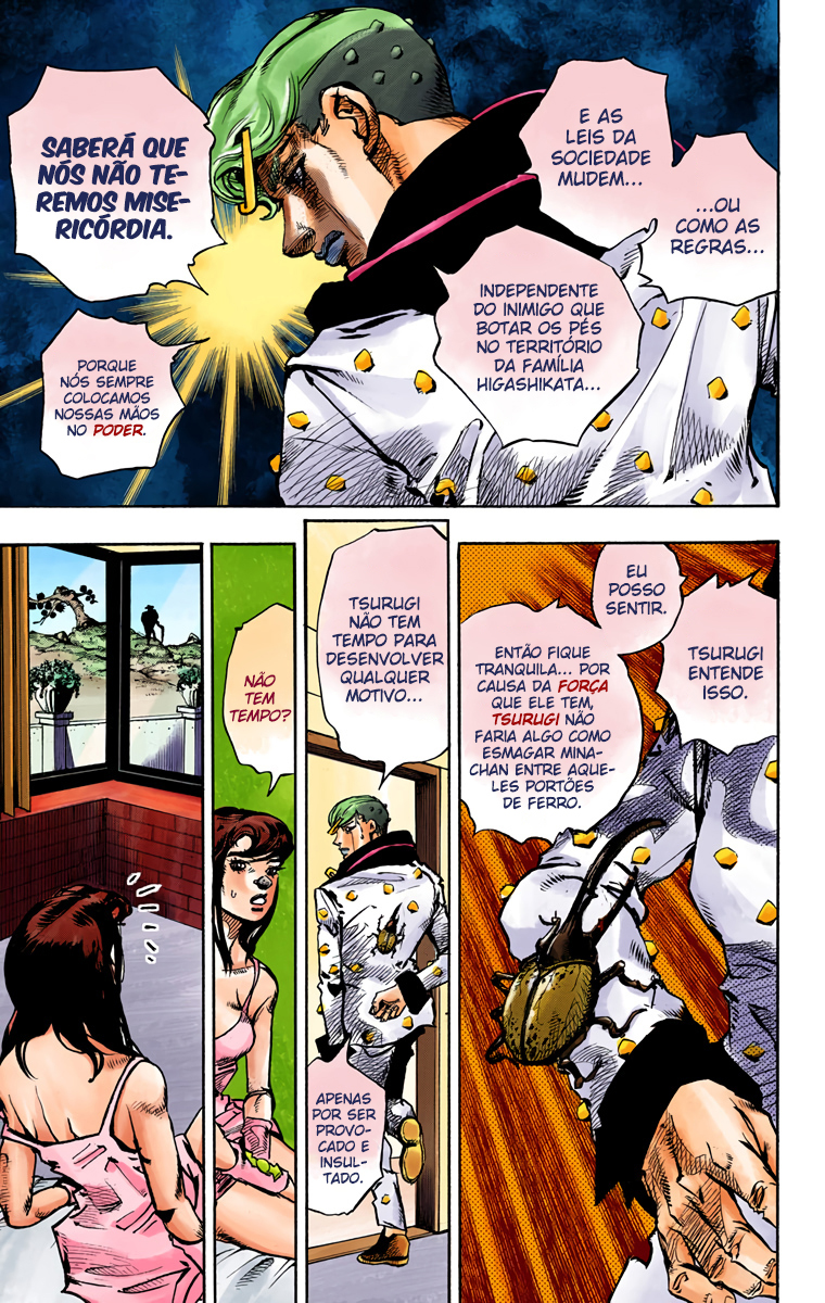 JoJo's Bizarre Adventure, Part 8: JoJolion - Digital Colored Comics Capítulo 85 Página 12